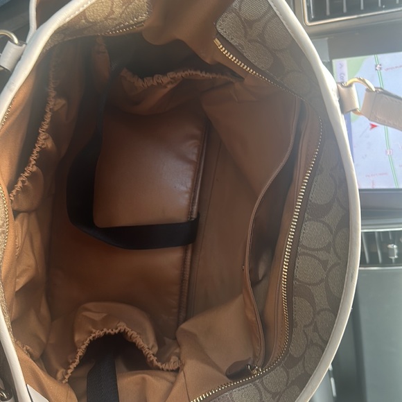 Coach baby bag